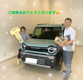 ハスラーご納車しました！